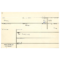 Headrest catalogue card