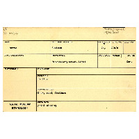 Arrow, catalogue card