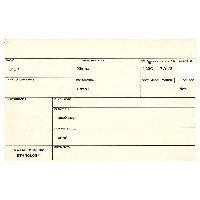 Smoking Pipe, catalogue card