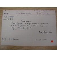 MAA catalogue card E 1905.509 (01)