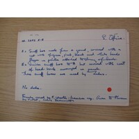 MAA catalogue card E 1948.2652 A