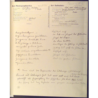 Igama lokusina, isicangu[z]o: wedding dance [introductory dance performed by the bride's party] Three-part singing by grown-up girls, handwritten protocol