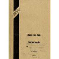 Ndiya Madonsela, notebook 3