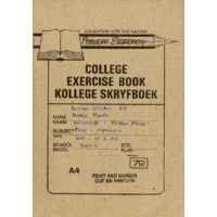 Maloba Maseko, notebook 2