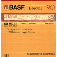 Kugwaza inzema, audio tape cassette cover