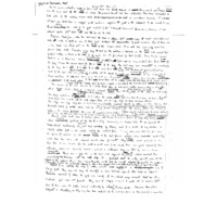 Handwritten Overview of 1978 Excavation, Winter School 1978