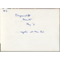 Negative of photograph of hearth at the uMgungundlovu excavation (front view)