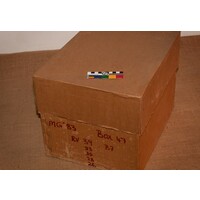 Box with markings