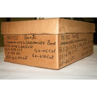 Box with markings