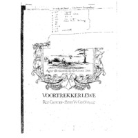 Extracts from Voortrekerlewe