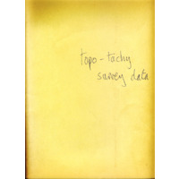 Parkington, topographical and tachometric survey data