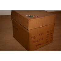 Box with markings