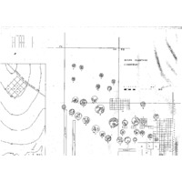 Plan 1 of the uMgungundlovu Royal Quarters Isigodlo D2-4, E2-3, F4
