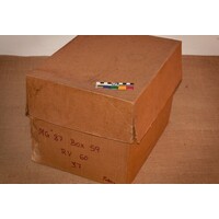Box with markings