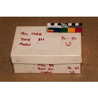 Box with markings