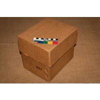 Box with markings