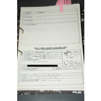 DSS135a-e Accession Record page 1