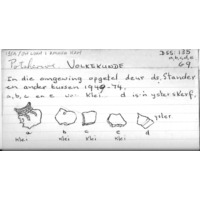 DSS135a-e Catalogue Card